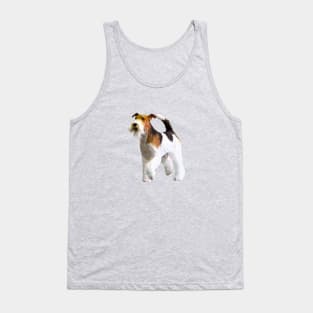 Fox Terrier Wire Foxy Dog Tank Top